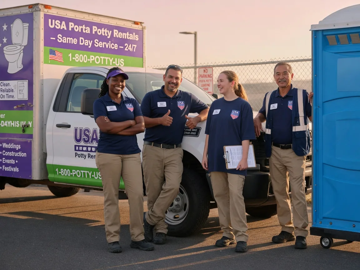 Porta Potty Rental company in Orkney Springs, VA